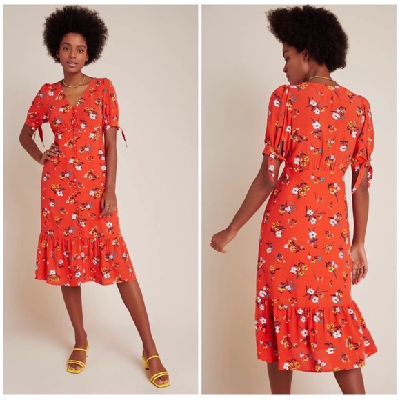 Anthropologie Eudora Midi Dress - Picture 9 of 15